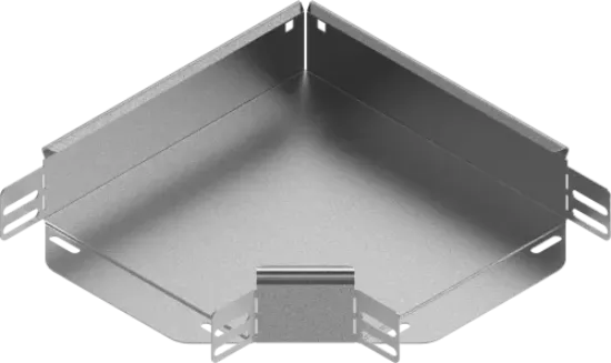 Зображення Поворот 90° горизонтальний KKBJ100H60 (160101)