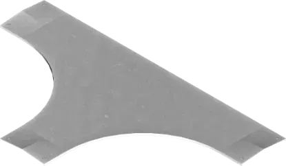 Зображення Кришка для горизонтального трійника з замком PZTKSC200 (201020)