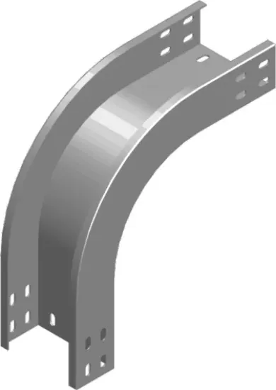 Зображення Поворот 90° вертикальний зовнішній LZZP400H50 (351440)