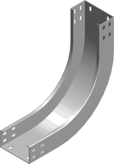 Зображення Поворот 90° вертикальний внутрішній LZWC400H50 (351940)