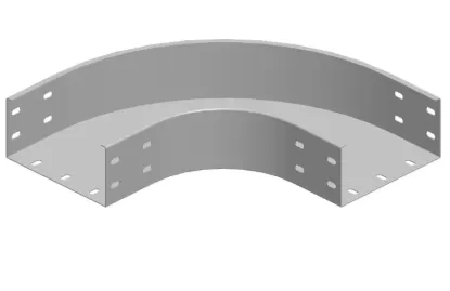 Зображення Поворот 90° горизонтальний KKZC500H100 (310750)
