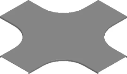 Зображення Кришка для хрестовини горизонтальної PCZKZC50 (301605)