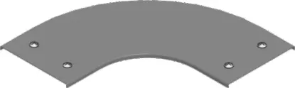 Зображення Кришка для горизонтального повороту 90° з фіксатором PZKKZP200 (304620)