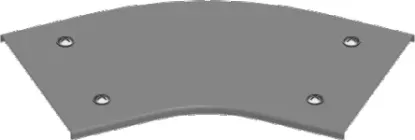 Зображення Кришка для горизонтального повороту 45° з фіксатором PZKKZMC100 (304910)