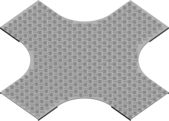 Зображення Кришка протекторної пластини для хрестовини горизонтальної PZCZKZRT500 (305350)