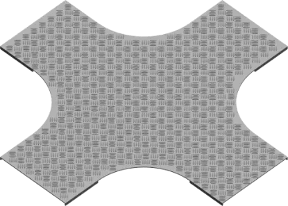 Зображення Кришка протекторної пластини для хрестовини горизонтальної PZCZKZRT600 (305360)