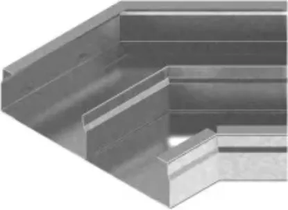 Зображення Поворот 45° горизонтальний - 2 компл. KKNMd350H28 (521135)