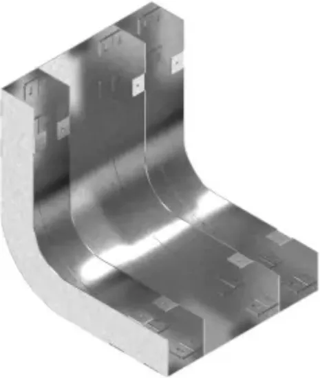 Зображення Поворот вертикальний - 3 компл. LKt240H28 (521724)