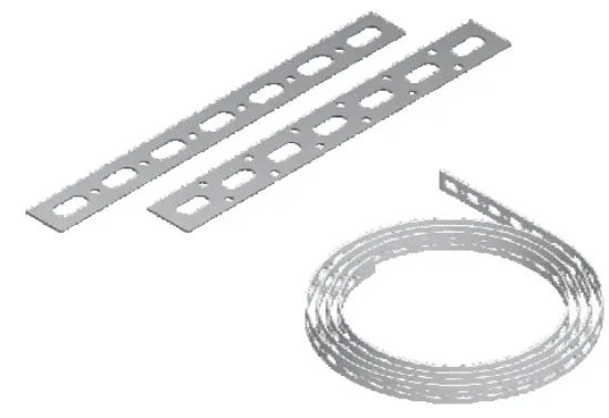 Зображення Смуга перфорована сталева PTP20/25 (641025)
