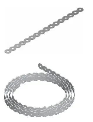 Зображення Смуга перфорована сталева PTF14/50 (641150)