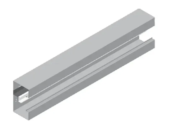 Зображення Канал настінний (лакований) KS115H100/2 (910111)