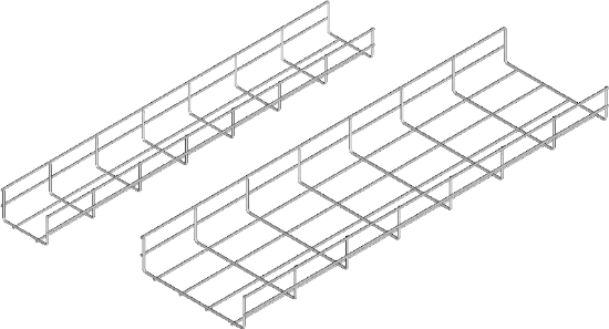 Зображення Лоток кабельний з дротяної сітки KDS/KDSO200H60/3 (970120)