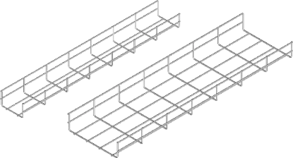Зображення Лоток кабельний з дротяної сітки KDS/KDSO400H60/3 (970140)