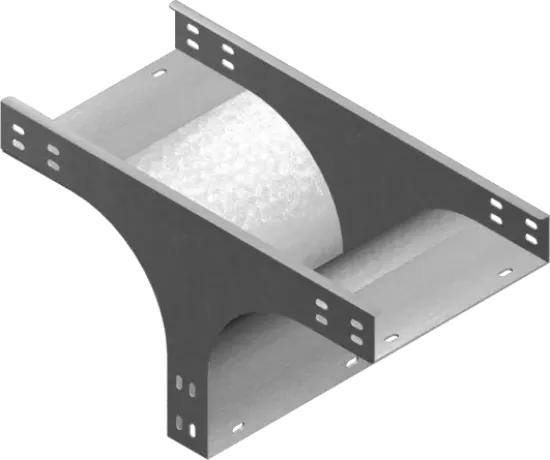 Зображення Трійник вертикальний редукційний TRRZC500H50 (353950)