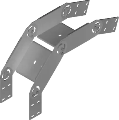 Зображення Поворот вертикальний регульований LZLP300H100 (313030)