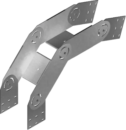 Зображення Поворот вертикальний регульований LZLP300H200 (373030)