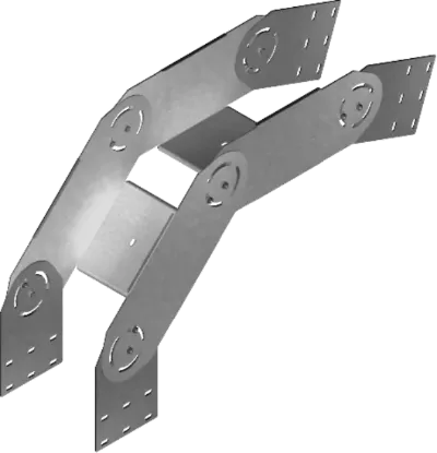 Зображення Поворот вертикальний регульований LZLC600H200 (373160)