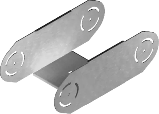 Зображення Елемент вертикального повороту регульований ELZC300H200 (373330)