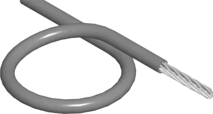 Зображення Трос сталевий з ПВХ покриттям LSP5/6 (650522)