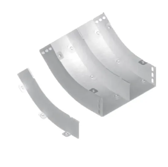 Зображення Перегородка дугова для вертикального поворот 45° PLMPW60 (190163)