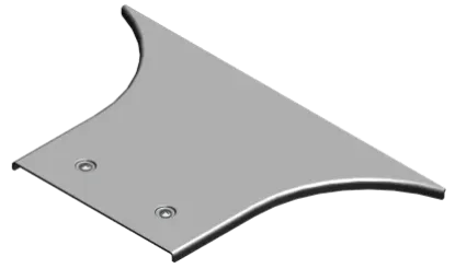 Зображення Кришка для трійника з фіксатором PZTKZDP50 (307405)