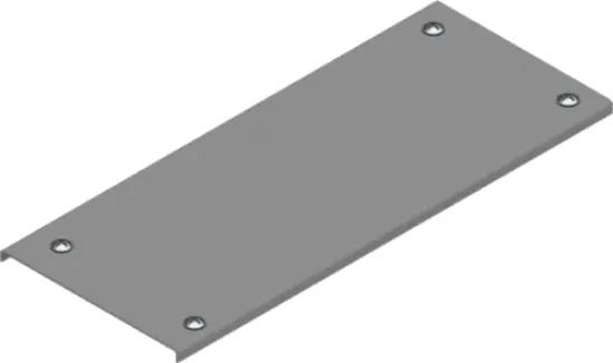 Зображення Кришка для вертикального кута з фіксатором PZKRZP100 (307810)