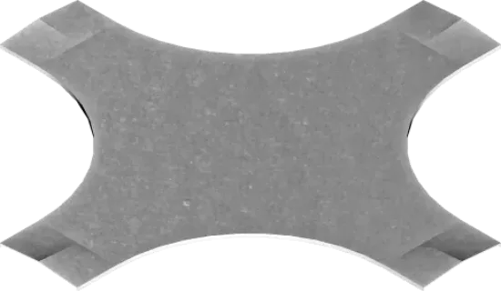 Зображення Кришка для хрестовини горизонтальної PCZDC600 (230660)