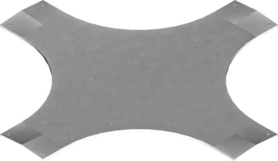 Зображення Кришка для хрестовини горизонтальної з фіксатором PZCZDC400 (230104)