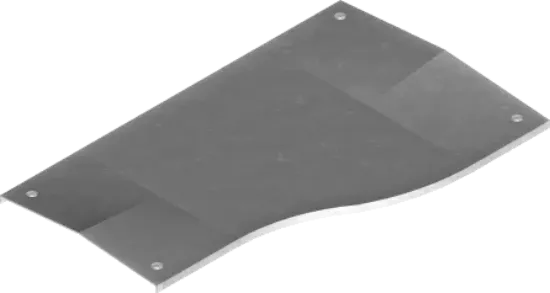 Зображення Кришка правого редуктора з фіксатором PZRDPC600/500 (210406)