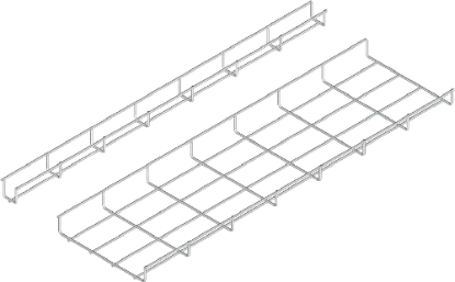 Зображення Лоток кабельний з дротяної сітки KSG300H35/3 (930240)