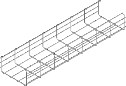 Зображення Лоток кабельний з дротяної сітки KCS300H110/3 (910330)