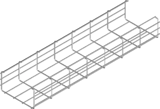 Зображення Лоток кабельний з дротяної сітки KCS300H110/3 (910330)