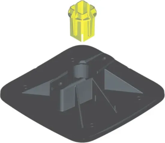 Зображення Опора покрівельна ST335 (628030)