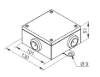 Зображення Коробка розподільна PMO1(3/3)E (801301)