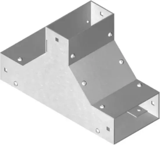 Зображення Трійник редукційний нижній TRSDMP100H100 (818910)