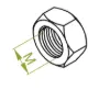 Зображення Гайка самоконтрящаяся NSAMM12 (651544)
