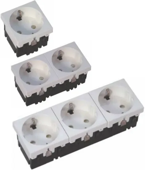 Зображення Розетка із заземленням Schuko GZUS3 (281403)