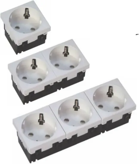 Зображення Розетка із заземленням 33° Schuko GZ33US1 (281501)