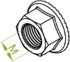 Зображення Контргайка зубчаста NKZM8 (650245)