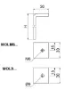Зображення Кронштейн L-подібний MOL9H30 (441611)