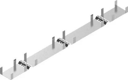 Зображення Вставка кріплення для лотка при вертикальному монтажу кабеля WMK150H60 (136906)