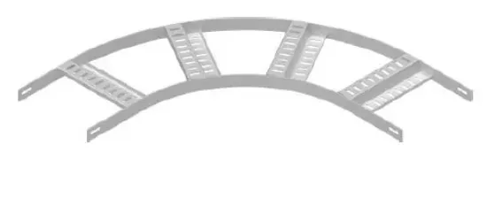 Зображення Поворот горизонтальний LDOZ200H30 (403120)