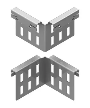 Зображення З'єднувач кутовий  гнучкий LKUCH100 (405719)