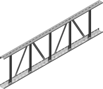 Зображення Кабельрост з боковим кріпленням DUBP500H60/3 (474205)