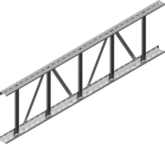 Зображення Кабельрост з боковим кріпленням DUBP500H60/3 (474205)