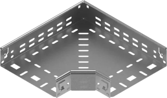 Зображення Поворот 90° горизонтальний Click з покриттям Magnelis KKFJ300H60MC (1631615)